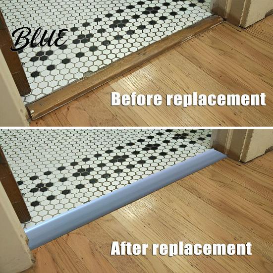 Floor Edge Reducer Sealing Universal Waterproof PVC Strip Self-Adhesive 10/15mm Transition Cuttable Wear-resistant Carpet to