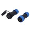 Luftfahrt-Steckdose, IP68, wasserdichter Stecker, männlich, weiblich, Stoßklemme, 380 V, SP20