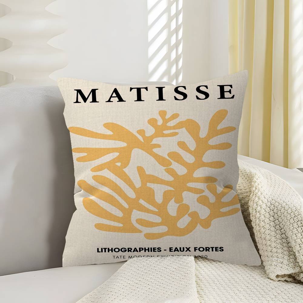 

Abstract Colorful Flower Matisse Cushion Cover Polyester Sofa Cushions Decorative Throw Pillows Home Decoration Pillowcover 30x30 cm