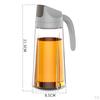Glass Oil Bottle Self-closing Durable