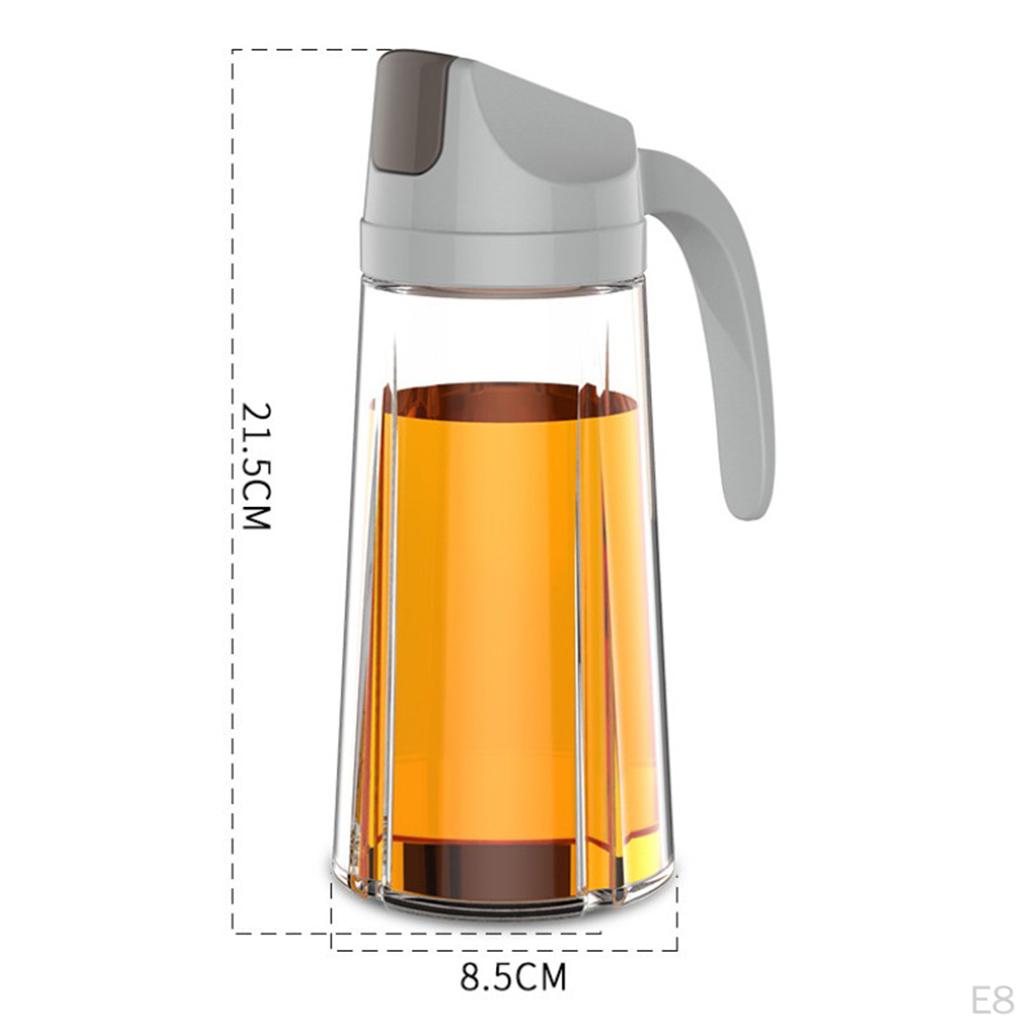 Glass Oil Bottle Self-closing Durable