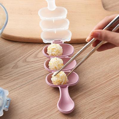 Reisbällchen Schüttler DIY Reisbällchenformer Schüttler Lunch Maker Form Onigiri Form DIY Reisbällchen Schüttler Küchen Sushi Werkzeuge