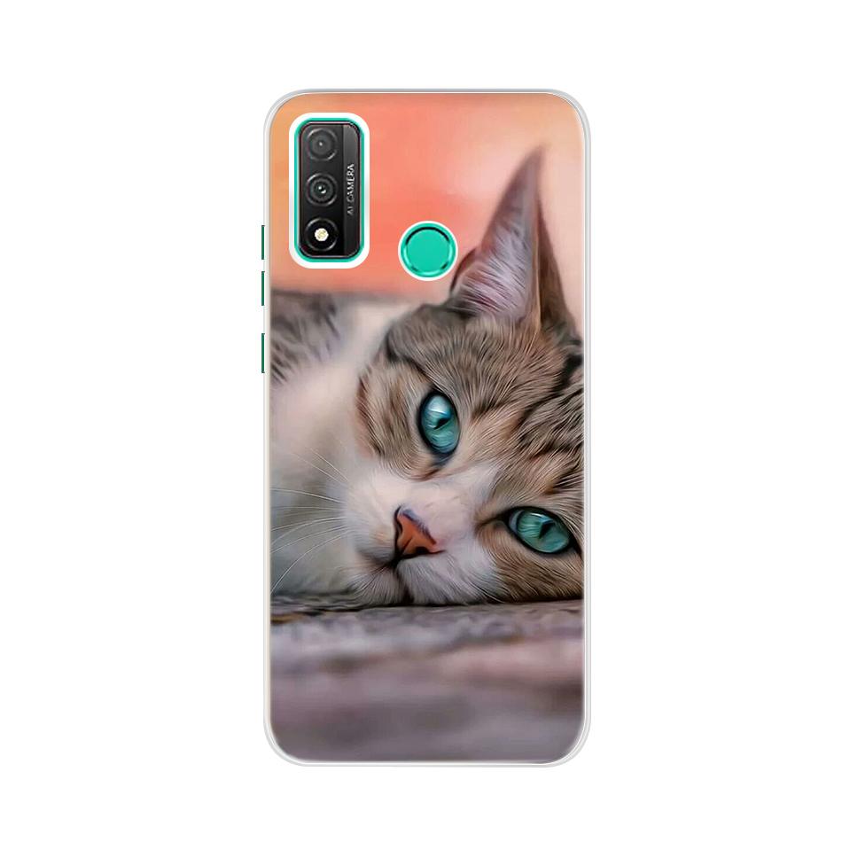 Phone Case For Huawei P smart 2020 Case TPU Silicon Soft Painted Coque Huawei Psmart 2020 POT-LX1A 6.21" Cover Bumper Cases capa