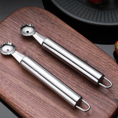 Stainless Steel Strawberry Knife Vegetable Fruit Tomato Stem Leaves Remover Fruit Slicer Huller Fruit Corer Kitchen Accessories