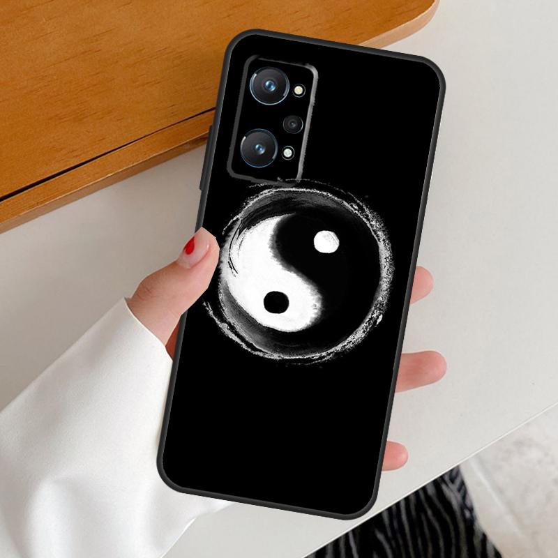 Eight Diagrams Taiji Yin Yang For Realme C53 C51 C55 C67 C30 C31 C33 C35 C21Y C25s GT5 9 10 11 12 Pro Plus GT Neo 6 Case