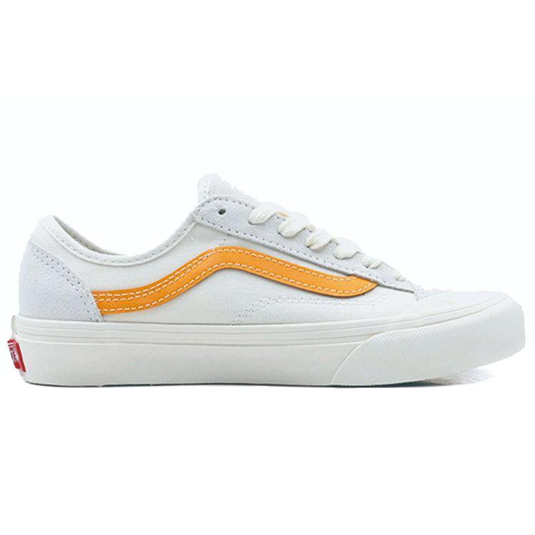 Vans Style 36 Comfortable Versatile Low-Top Canvas Shoes Unisex Sneakers White Yellow VN0A5HFFZGD