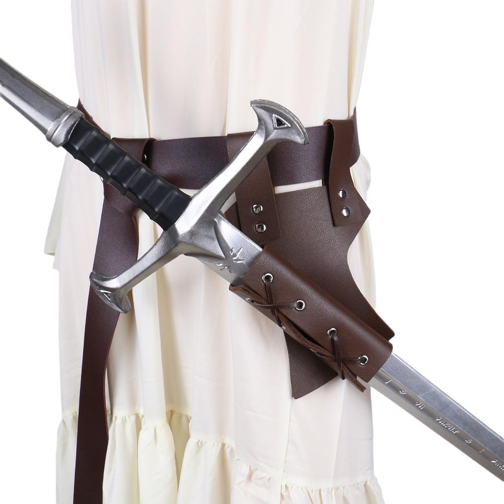 Teacă Scut Medieval Viking Cavaler Curea Halloween Curea Pu Costum Cosplay Rochie