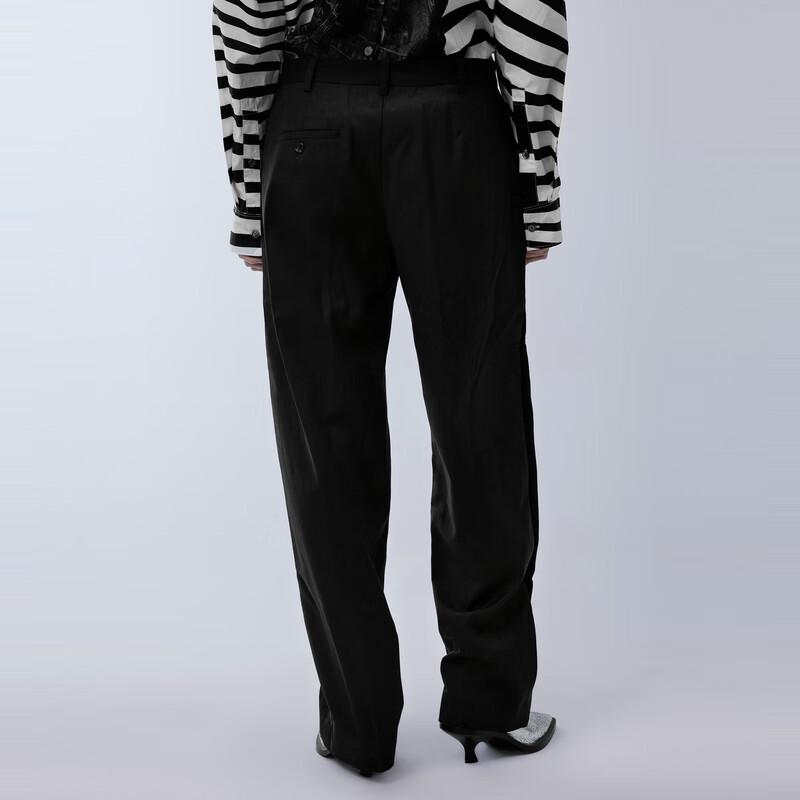 JNBY 23 Spring New Women's 100% Wool Casual Pants 5N1E15510