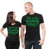 Saint Patrick's Day Couple Funny Drinking Tees Maternity Pregnancy Irish Tees