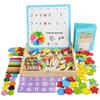 Montessori matematické pomôcky: Vzdelávacia krabica na sčítanie a odčítanie & Hračka Sudoku puzzle