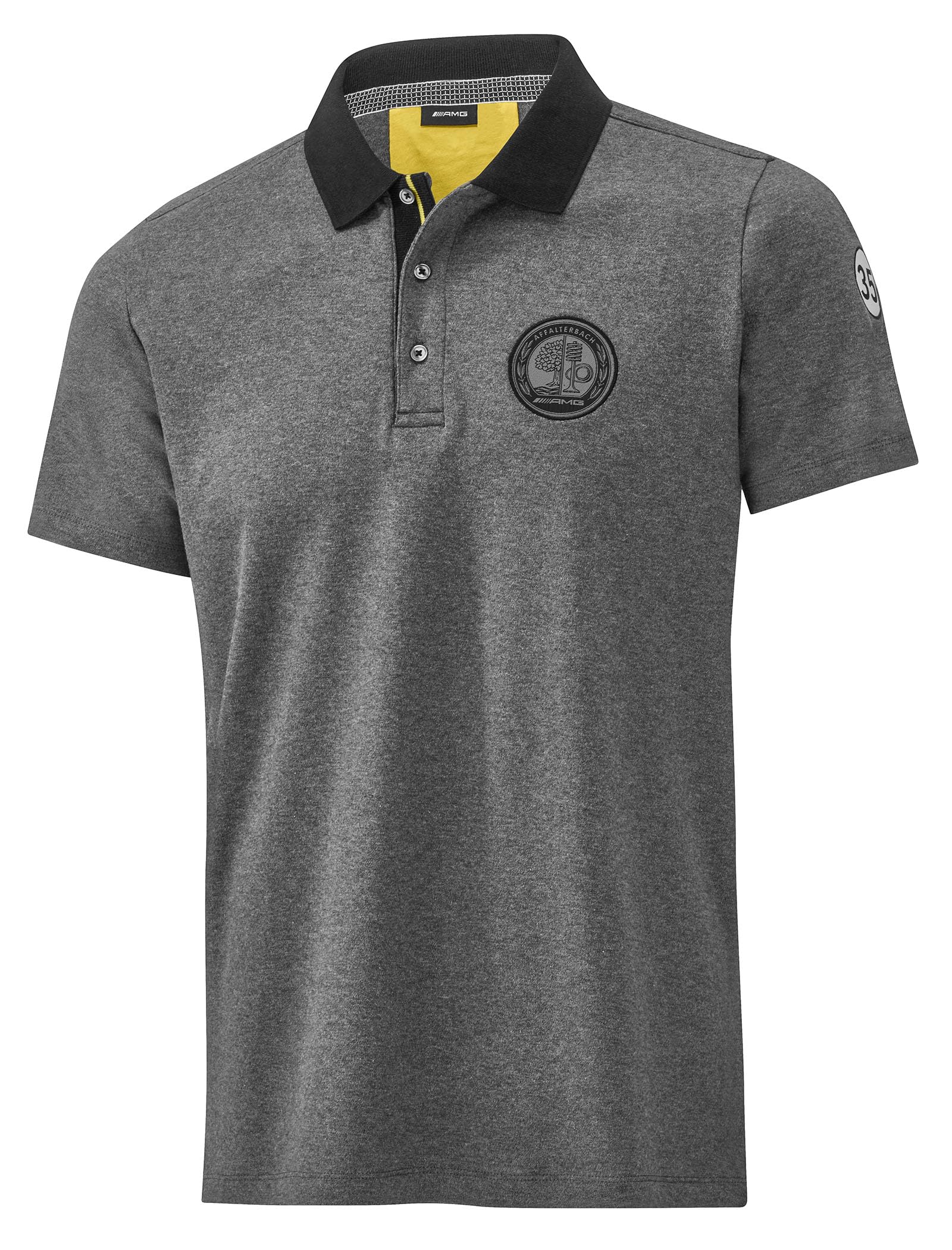 

Genuine Affalterbach Polo Size Small [Mercedes-Benz Collection] Mercedes-AMG Men s Shirt, Gray,
