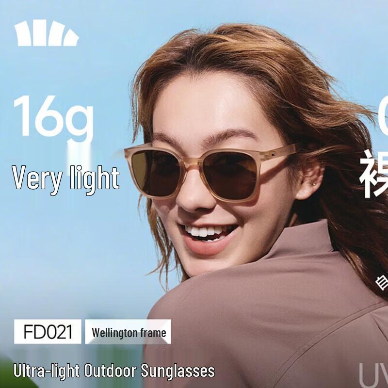 Beneunder D005 Women s Ultra-Light Foldable Small Square Sunglasses