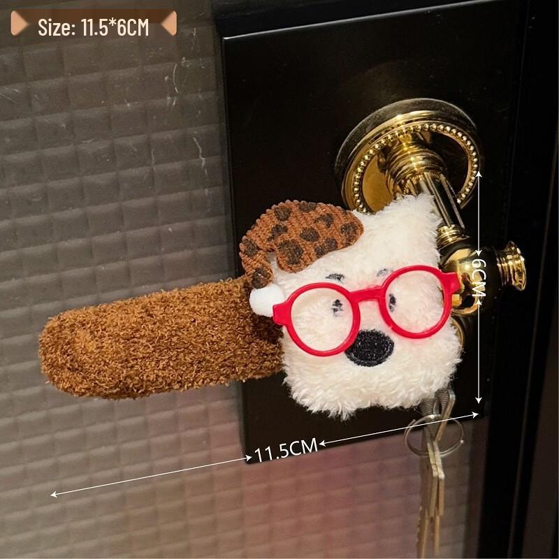 West Highland Terrier Plush Door Handle Cover