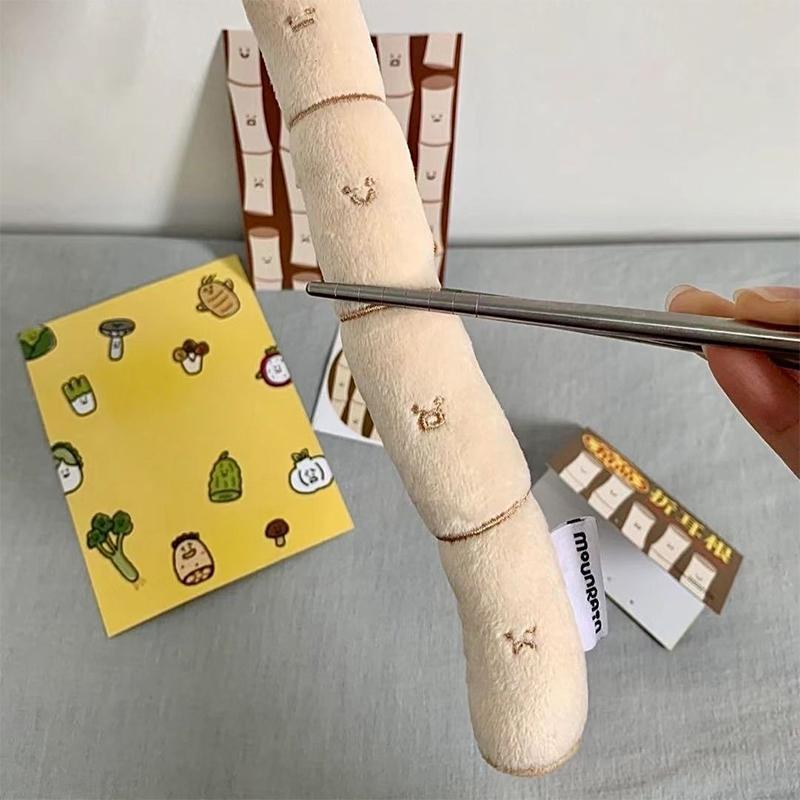 Cute Medicinal Herb Plush Doll Pendant Cartoon Medicine Pot And Herbs Keychain Toy  Bag Decoration Accessories Gift