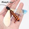 Simulated Long Bee Cat Teasing Stick Replacement Head Toy Rope Pet Toys