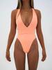 2025 New Sexy Deep V One Piece Swimsuit Women Bandage Backless Swimwear Female Monokini Bathers Bathing Suits Summer Beach Wear