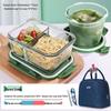 UOSO Microwave-Safe Glass Lunch Box