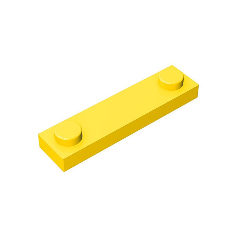 92593 Modified 1 x 4 with 2 Studs Bricks Collections Bulk Modular GBC Toys For Technical MOC DIY Building Blocks Compatible