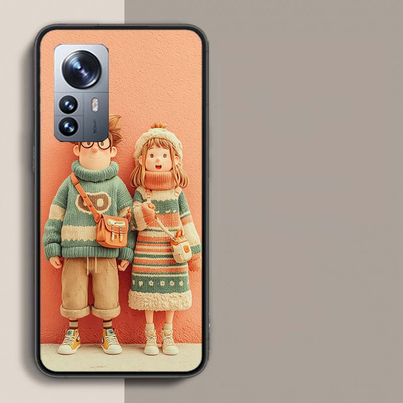 

Warm and Furry in Winter Phone Case For Redmi Note 13 Pro Plus 14 Pro+ 12S 12 11S 11T 11E 11 10S 10 9S 9 Xiaomi Capa TPU Note 11 Pro Plus