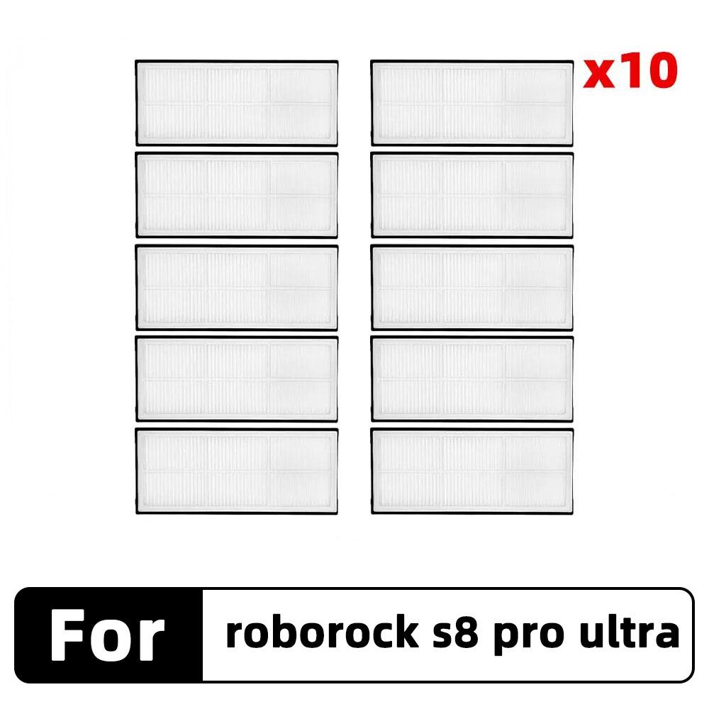 Compatible for Roborock S8 Pro Ultra, G20 A6900RR Main Side Brush Hepa Filter Mop Cloth Dust Bag Spare Parts Accessories