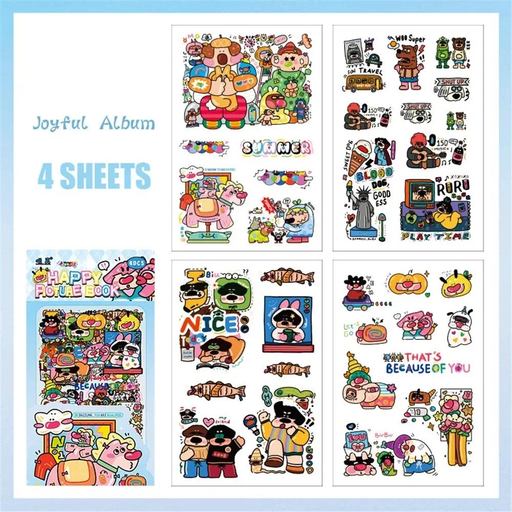 Fantasy World Series Cartoon Transparent Waterproof Pvc Sticker For Scrapbooking Material Stationery Craft Supplies Water Bottle
