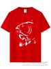 Summer Round Neck 3D Fish Print Top Fashionable Casual Short Sleeved Men's T-shirts