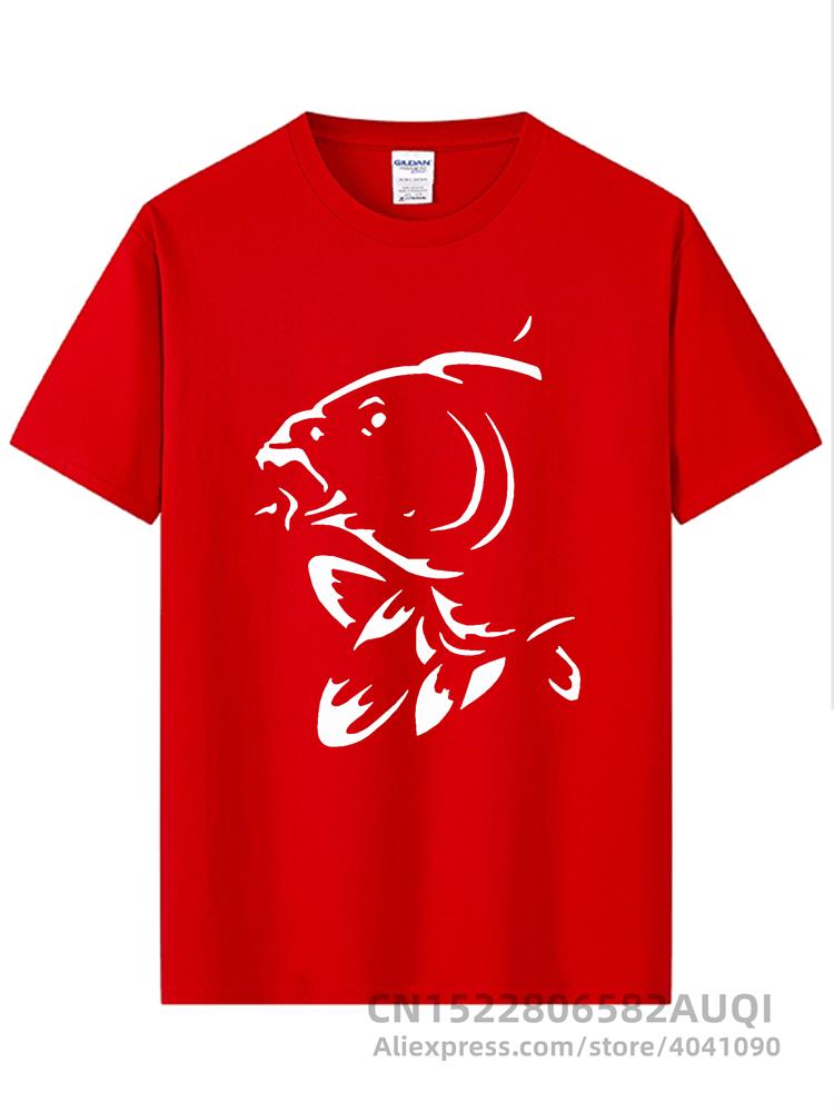 Summer Round Neck 3D Fish Print Top Fashionable Casual Short Sleeved Men's T-shirts