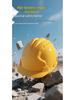 Iron Head Kungfu Enhanced 3-Rib Breathable Anti-Smash Impact Construction Safety Helmet with Site Safety Printing