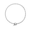 Hip Hop Fashion Versatile Steel Color Popular Ot Buckle Splicing Necklace Titanium Steel Plated 18K Gold Clavicle Chain