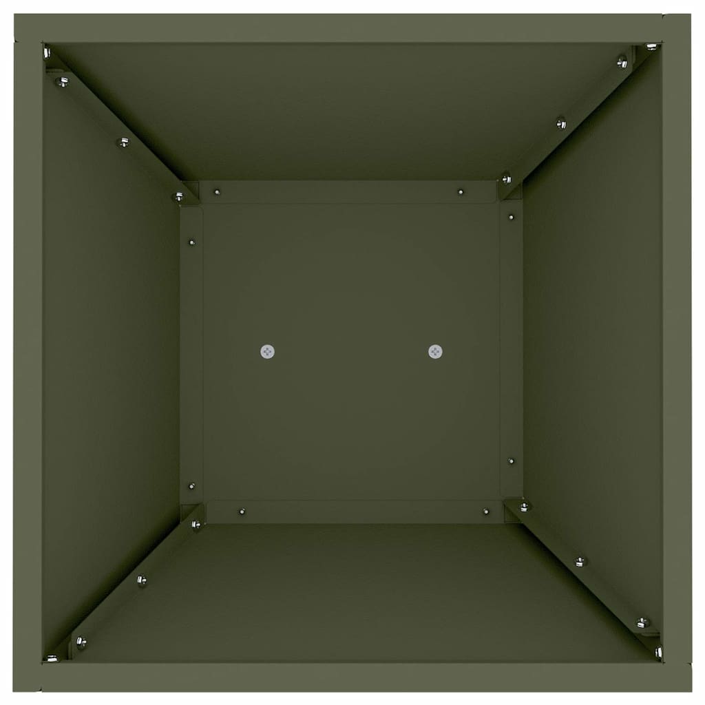 Column Planter Olive 35 X 35 X 73 Cm