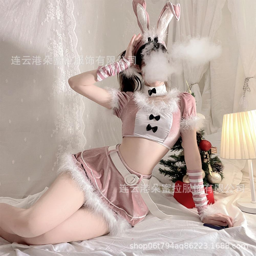 Domila Sexy Lingerie Sexy Christmas Outfit Bunny Uniform Seduction Qqny Passion Suit New Year's Robe