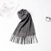 2024 Japanese-Style Plaid Scarf: Versatile Unisex Winter Shawl In Beige