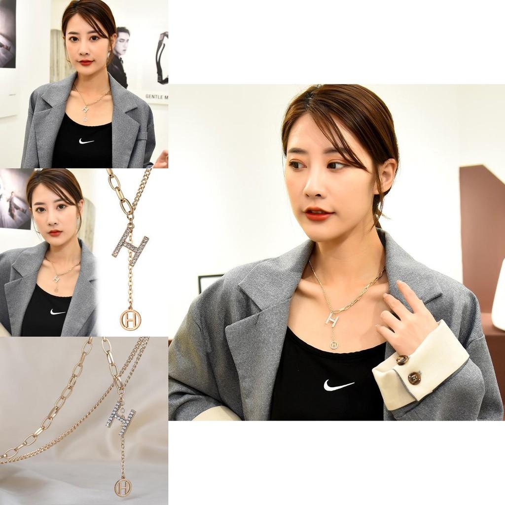 Fashionable And Elegant Letter H Tassel Necklace Ideal For Gifts On Occasions Special