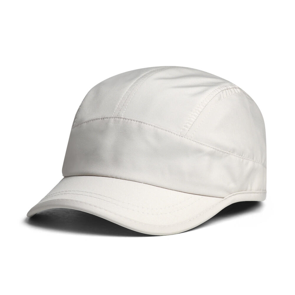 Classic Vintage 5 Panel Short Brim Baseball Cap, Quick-Dry Solid Hat for Men Women Outdoor Running Casual Headwear