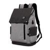 Men's Casual Color-Block Laptop Backpack