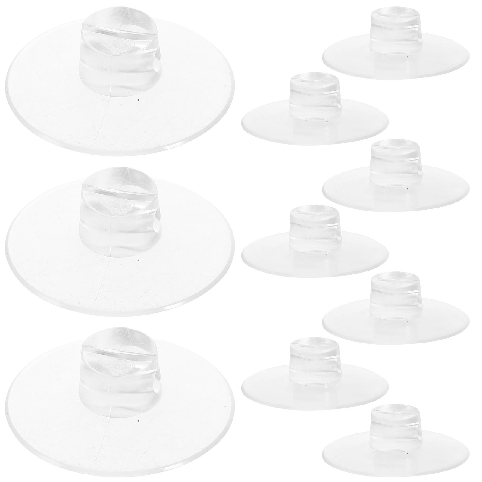 

12 Pcs Cable Clips Fixing Suction Cup Clamp Light Holders for Windows Cord Organizer Fairy Lights Glass Wire 4.30X4.30X1.50CM