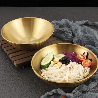 Stainless Steel Ramen Bowl Rice Salad Noodle Soup Bowl Home Restaurant Food Serving Dish Pickled Cabbage Bowl