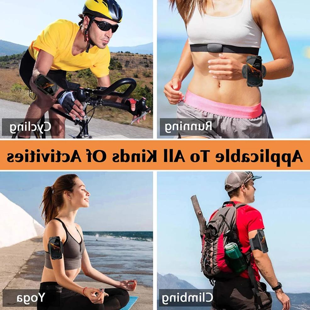 New Wristband Phone Holder 360°Rotatable Universal Sports Wristband for Smartphone Running Armband for Hiking Biking Walking