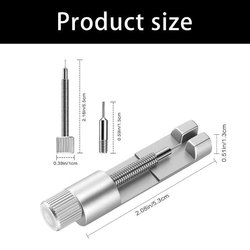 Professional Watchband Removal Tool Kits For Easy Adjusting And Replacing Watch Straps With Stable Metal Construction