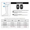 1 set Anti Collision Sports Knee Pads Sponge Elastic Knee Pads  Unisex