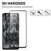 For Motorola Moto G56 5G AGC Glass Screen Protector Full Glue Black Edge Tempered Glass