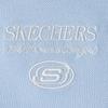 Skechers Sport Life Series Logo Color Block Polo Collar Short Sleeve Dress Women dresses Xenon-Blue L225W120-0356