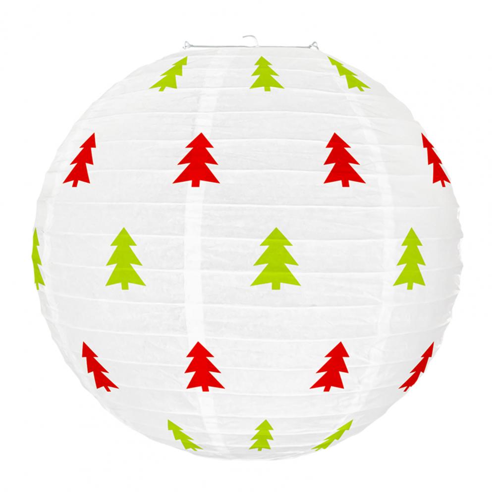 Exquisite Holiday Lantern Festive Party Decoration Festive Christmas Paper Lantern Decorations for Indoor Outdoor for Winter