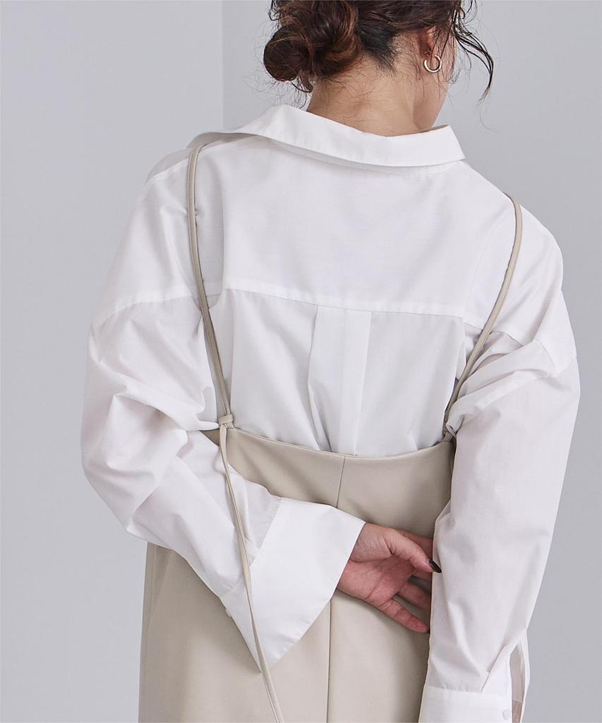 Yours Faux Leather Overall Dress Light Beige BGXU1932, Women's, Medium,