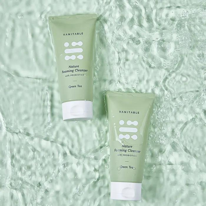 Nature Foaming Cleanser Green Tea 180ml