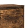 Nightstand Smoked Oak 45 x 34 x 44.5 cm Engineered Wood