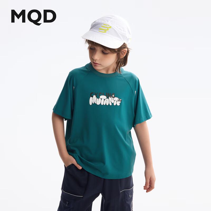MQD Boys  Quick-Dry Short Sleeve Cycling T-shirt 110cm