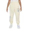 Nike Ungdom Strikk Joggebukser Sportsklær Club Fleece Myk Komfortabel Varm Løs Plysj Barnebukser Kokosmelk Universitetsgrå HJ3374-113