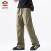 Paul Frank Men's Summer Thin Straight-Leg American Workwear Cargo Pants