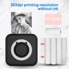 All-in-one Photo Printer Multifunction Portable Printer Wireless Instant Mini Printer Support BT
